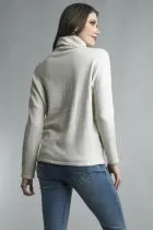 Tempo Paris Silver Trim Sweater