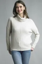 Tempo Paris Silver Trim Sweater