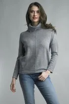 Tempo Paris Silver Trim Sweater