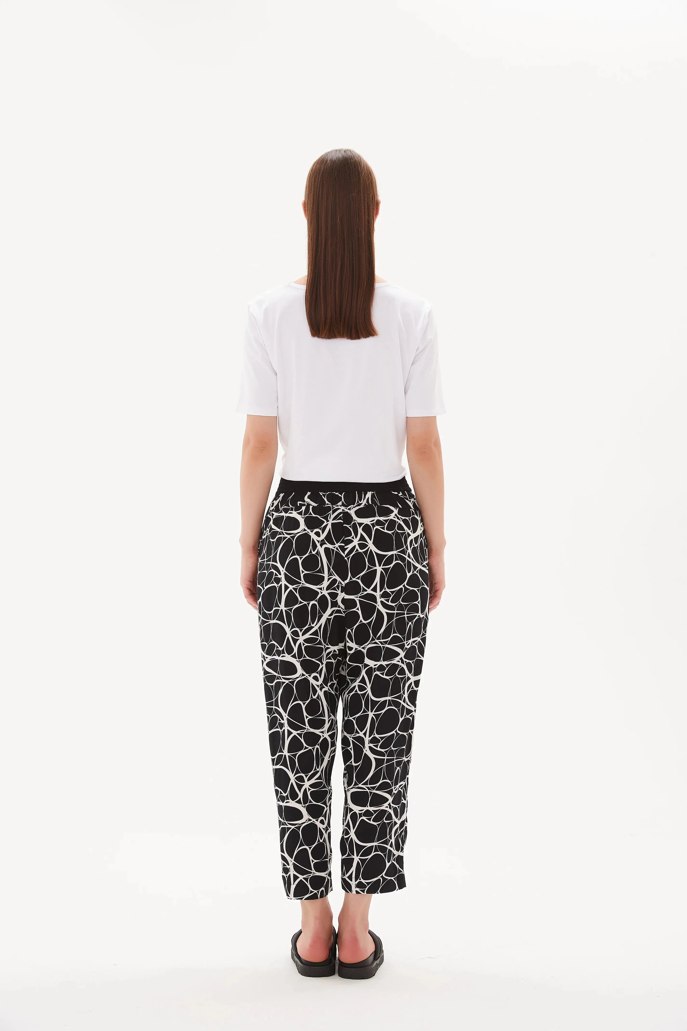Tirelli Drop Crotch Contrast Pant