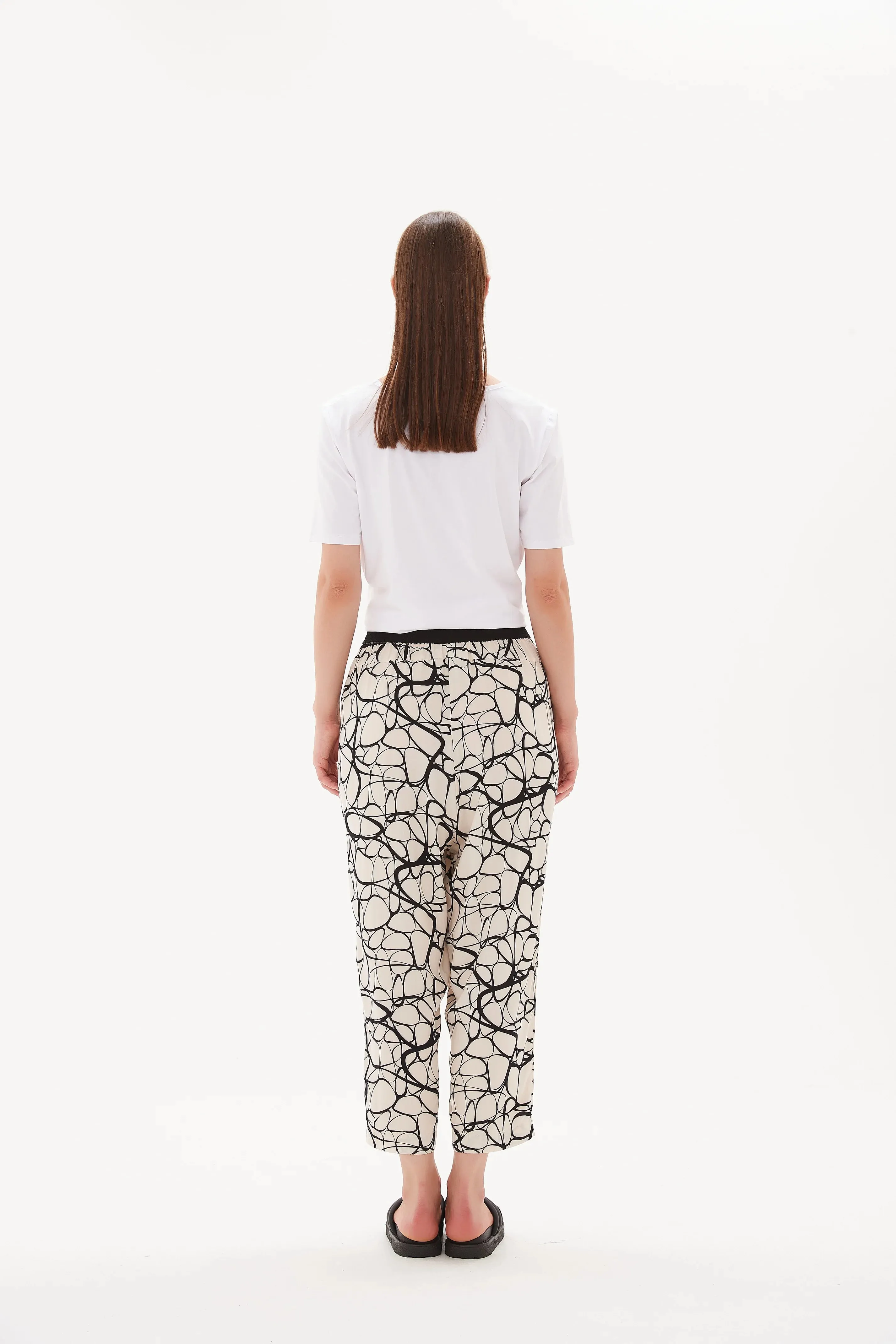 Tirelli Drop Crotch Contrast Pant