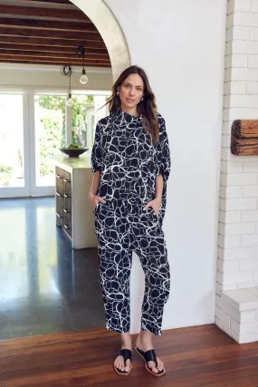 Tirelli Drop Crotch Contrast Pant