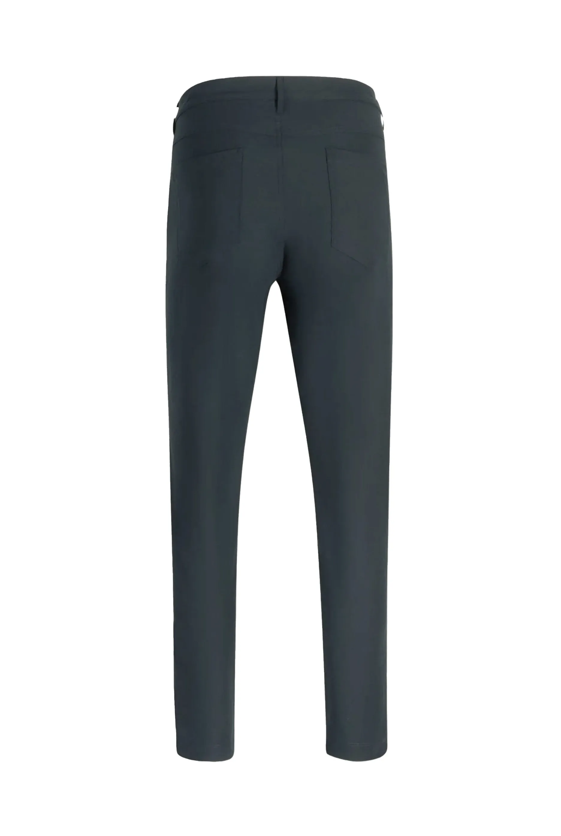 T.O. Men's 5-Pocket Performance Slim Pants - Dark Grey