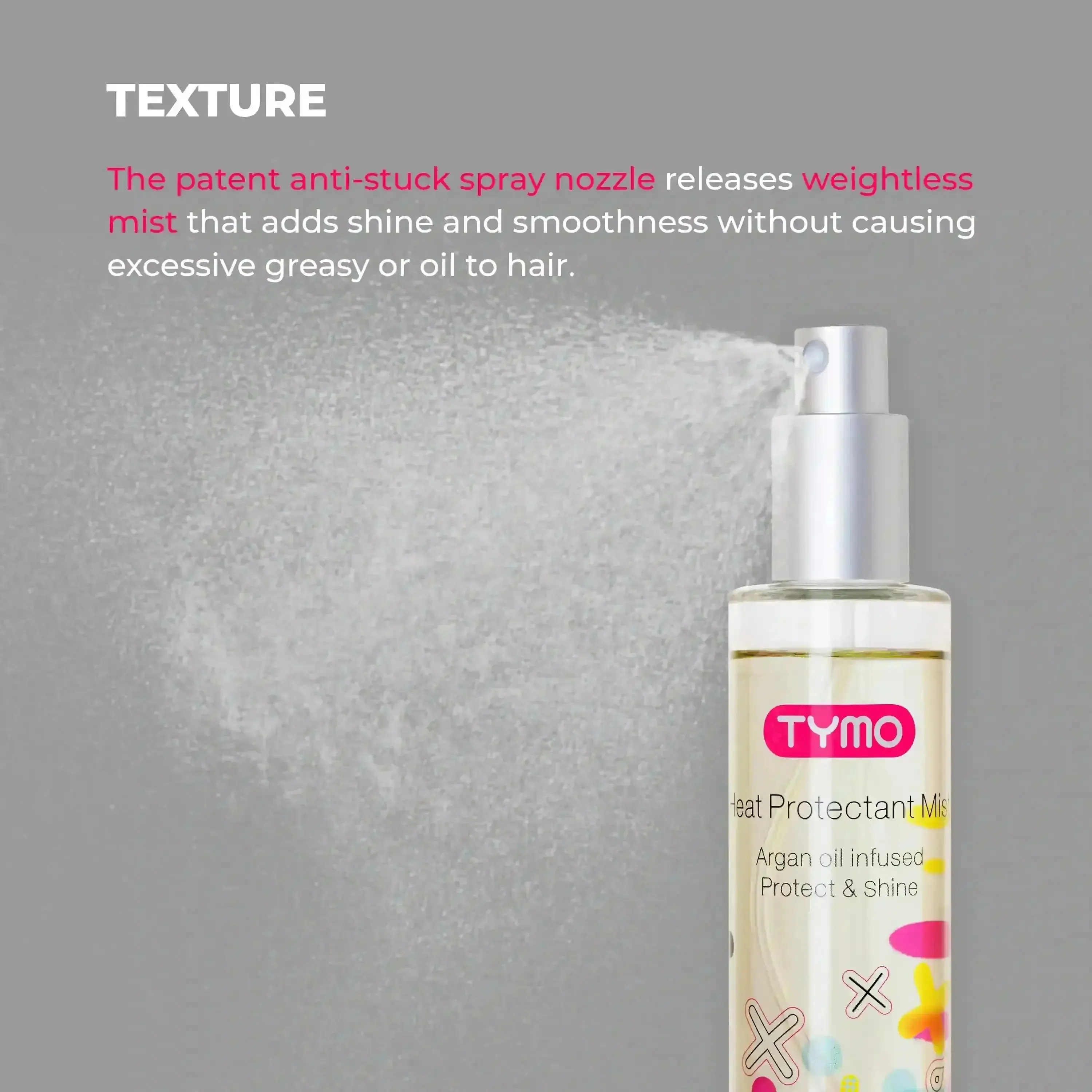 TYMO Heat Protectant Spray (U.S. Only) Pack of 2