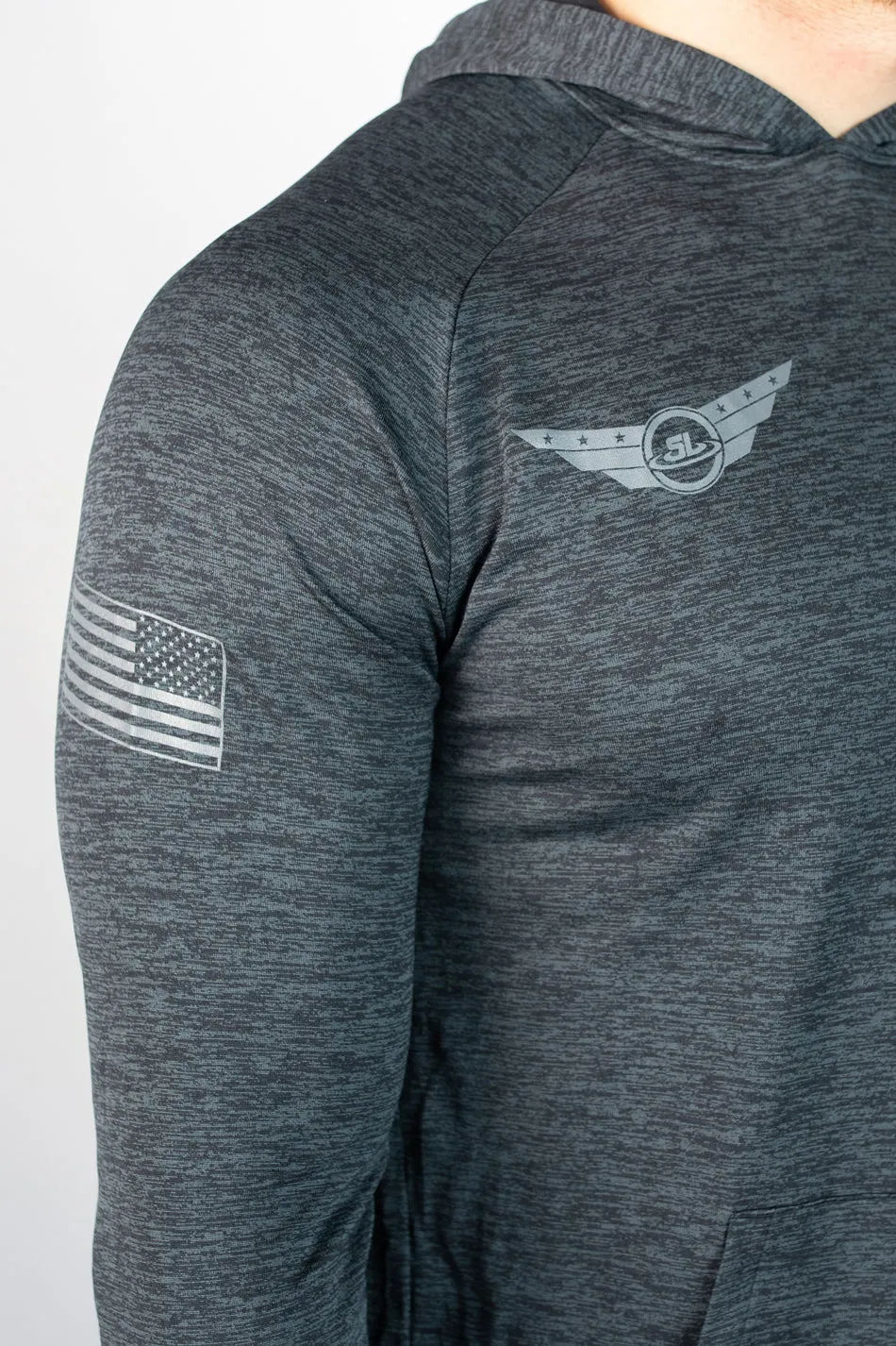Under Armour Wrestling Black Tech Hooded Shirt