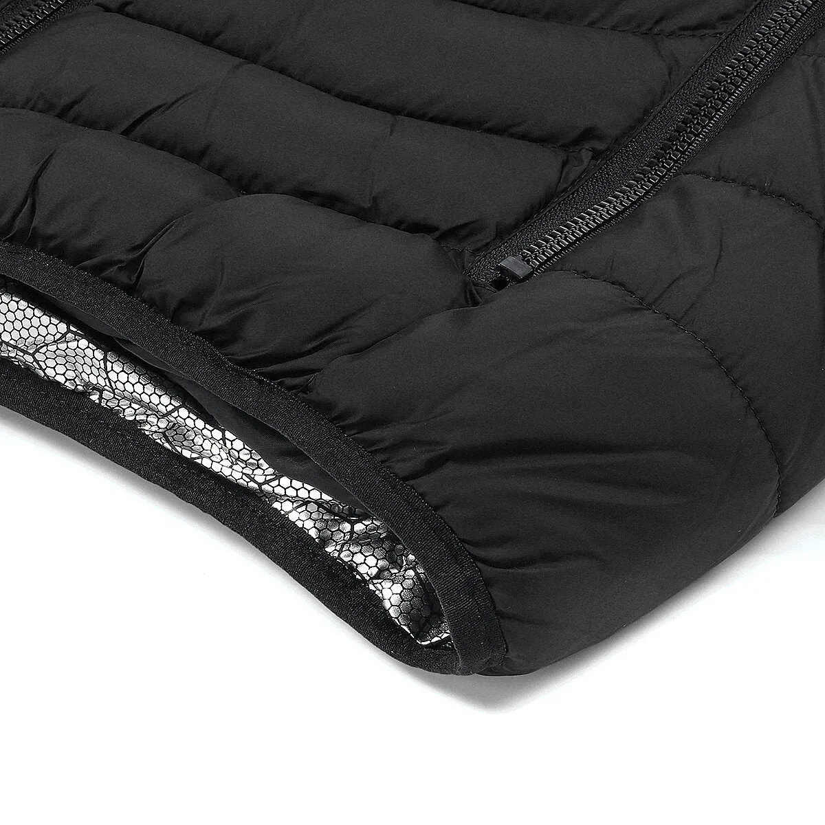 Unisex USB Heated Vest with 11 Zones, Dual-Control, Winter Warm Jacket for Skiing