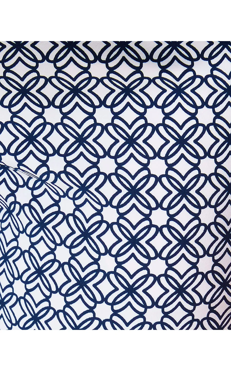 UPF 50  Luxletic 28" Corso Kick Flare Pant - Low Tide Navy X Resort White - Butterfly Pattern