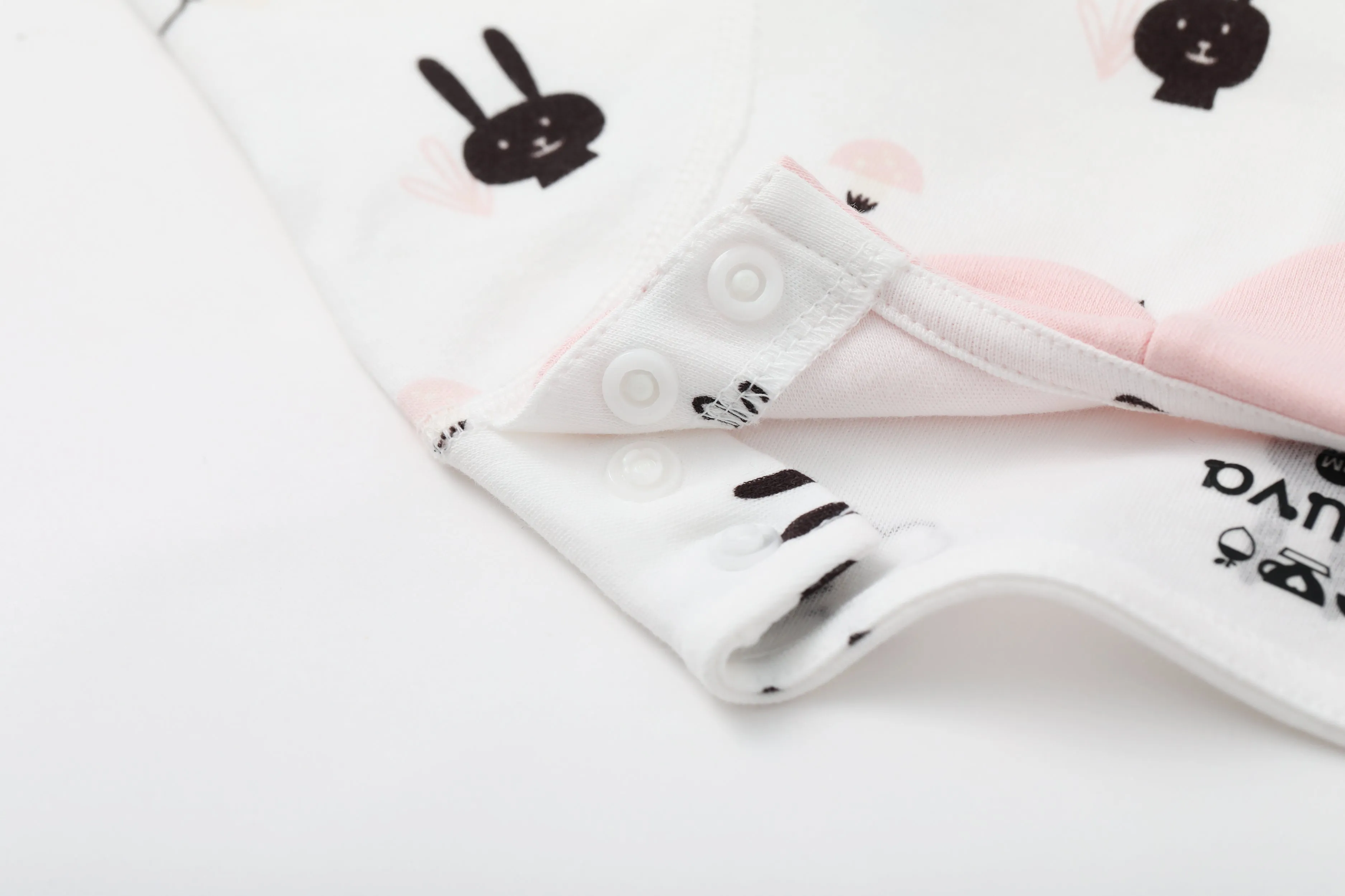 Vauva BBNS - Baby Anti-bacterial Organic Cotton Bodysuits (2-pack)