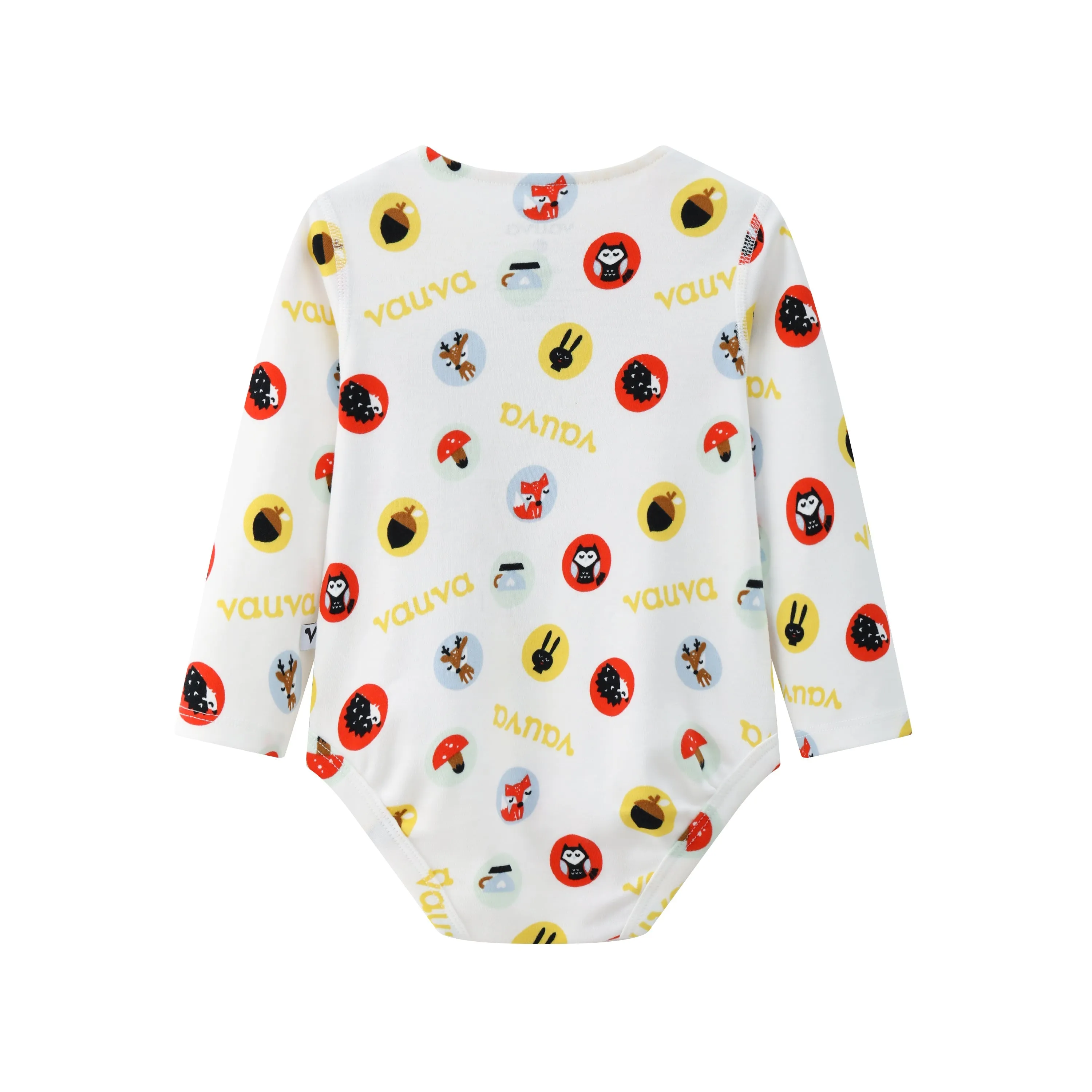 Vauva BBNS - Baby Organic Cotton Crew Neck Bodysuits (2-Pack)