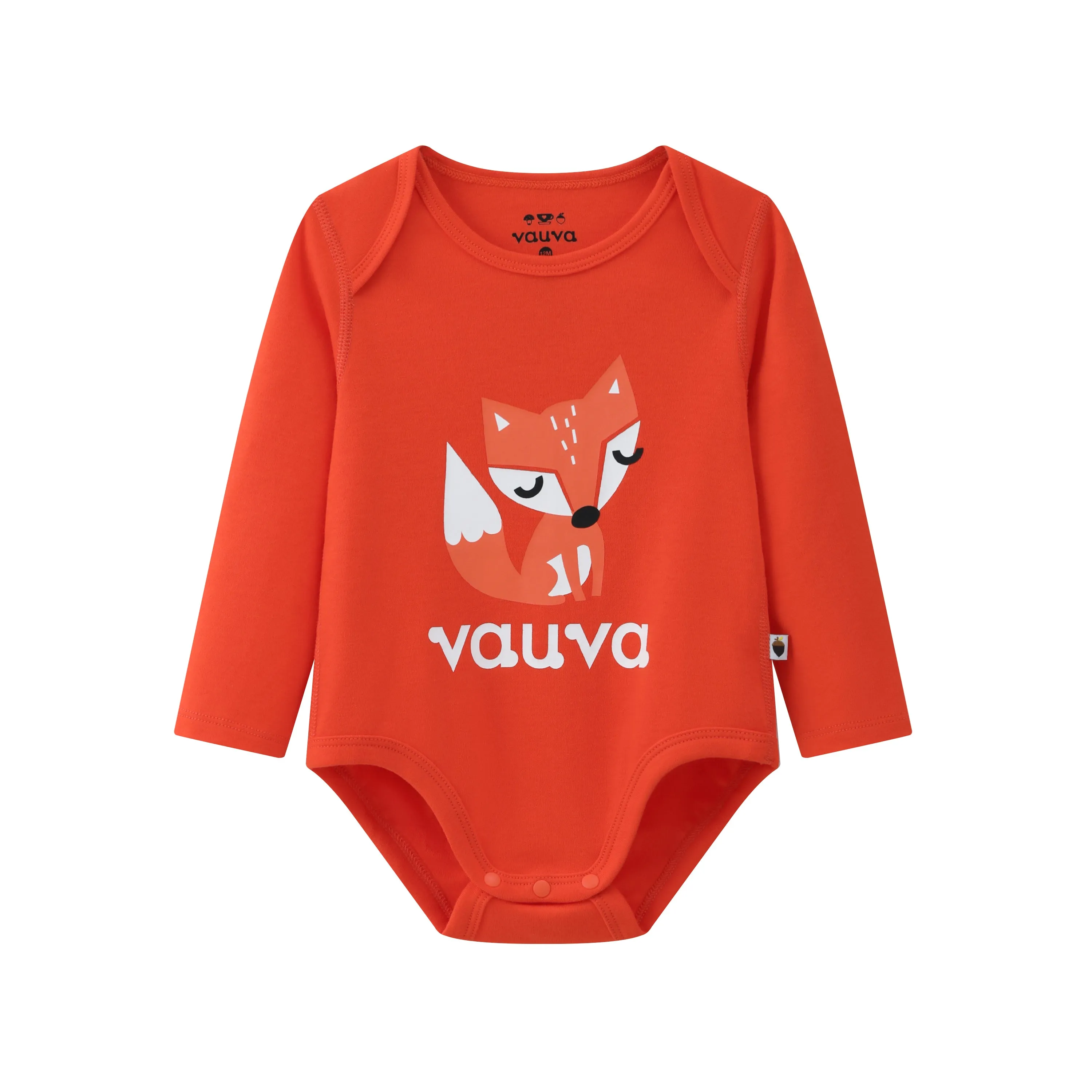 Vauva BBNS - Baby Organic Cotton Printed Bodysuits (2-Pack)