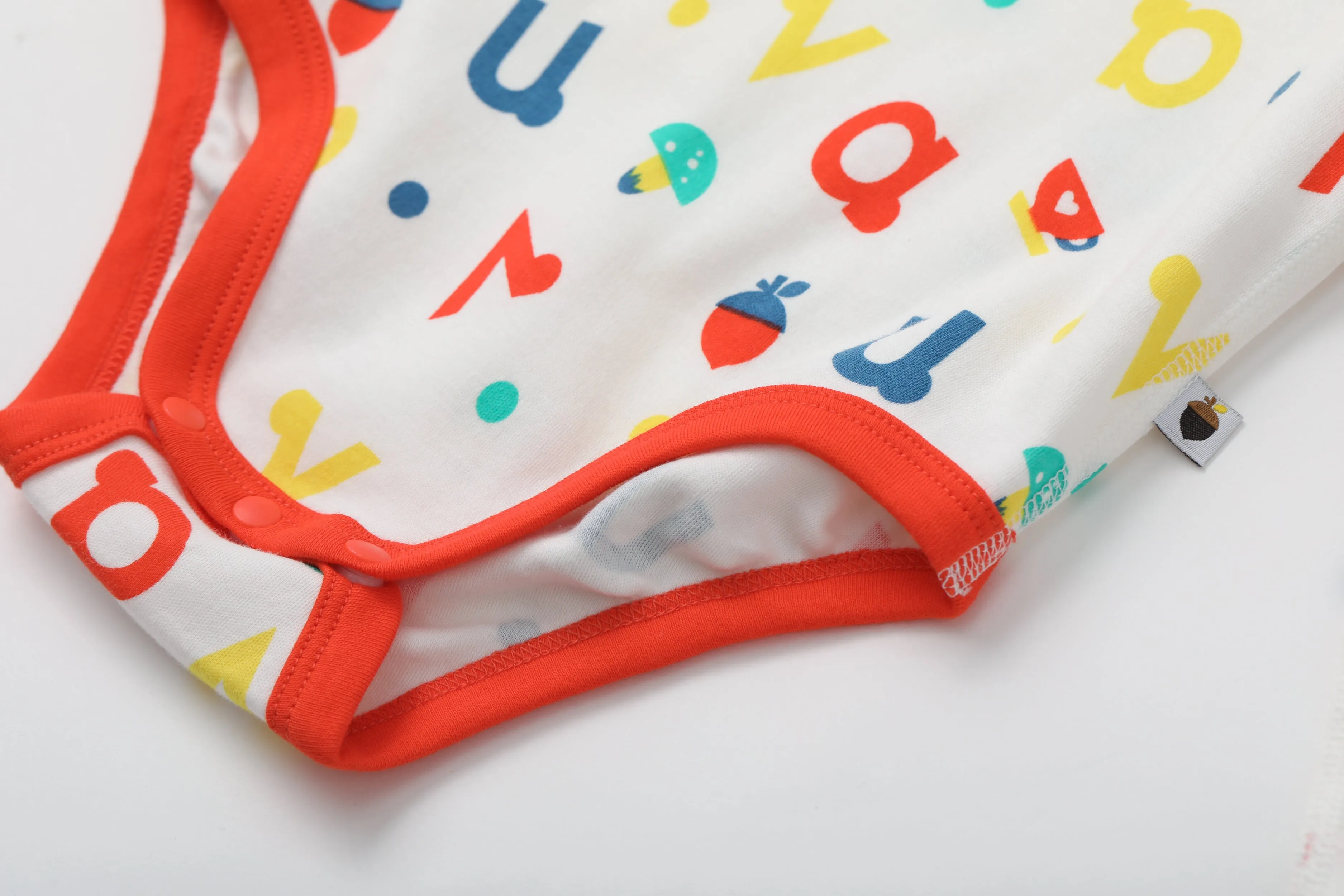 Vauva BBNS - Baby Organic Cotton Printed Bodysuits (2-Pack)