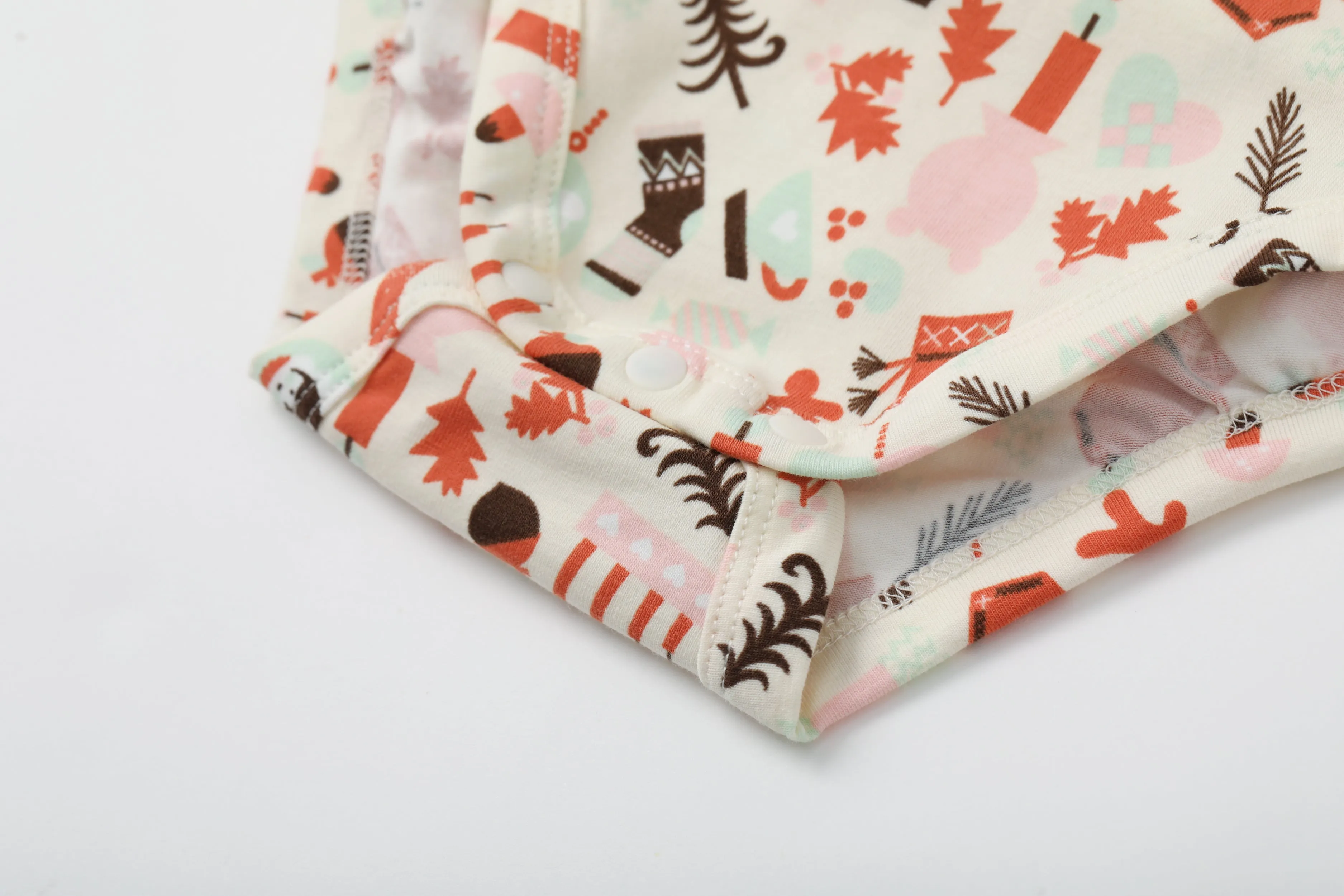 Vauva BBNS Festival Edition - Organic Cotton Lotus Collar Bodysuits (2-pack)