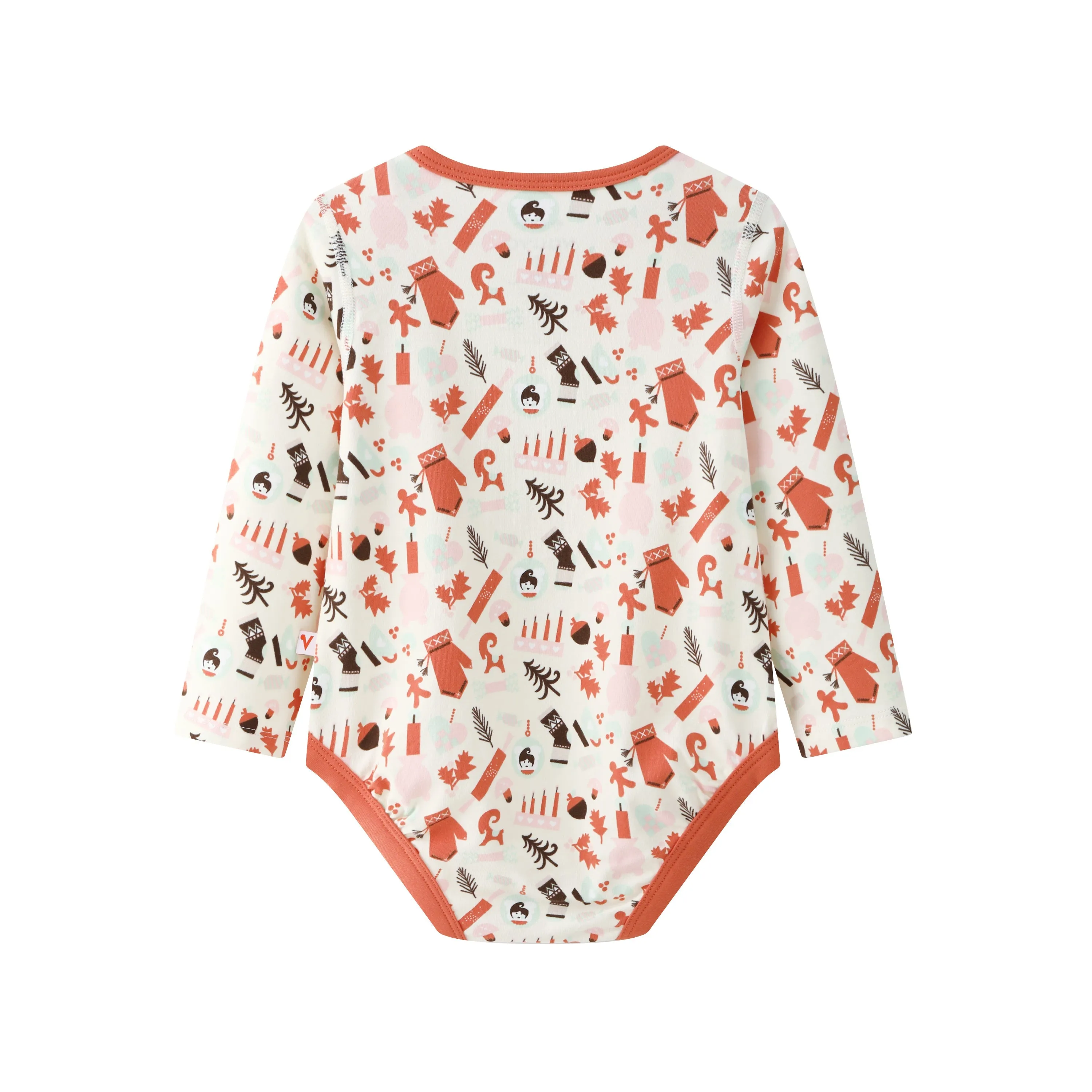 Vauva BBNS Festival Edition - Organic Cotton Print Pattern Bodysuits (2-pack)