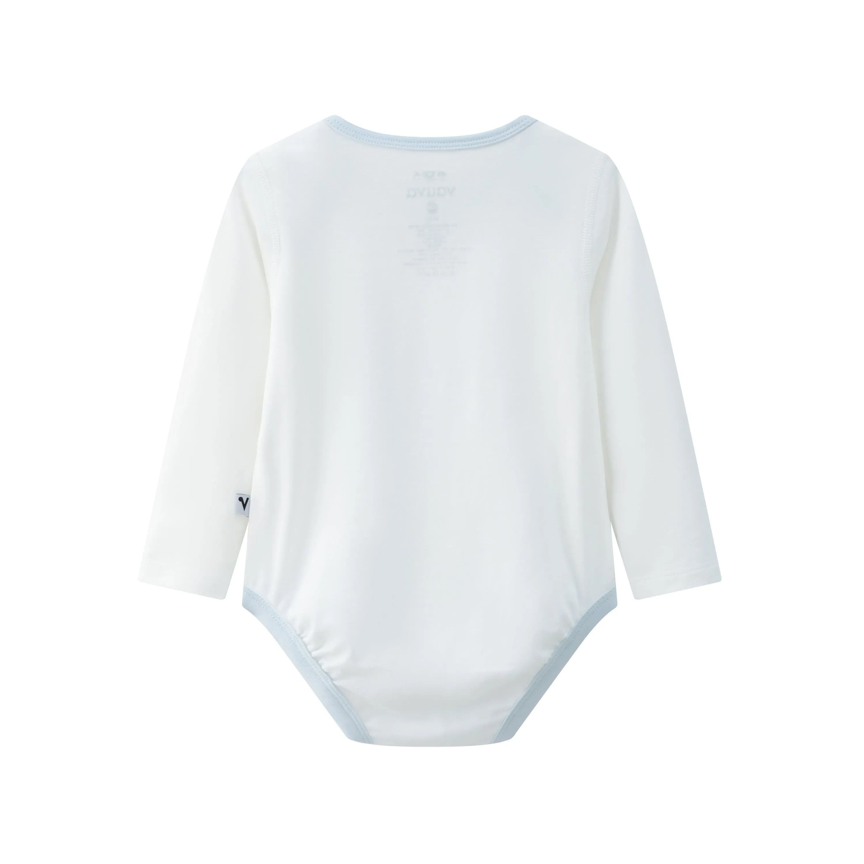 Vauva BBNS - Organic Cotton Crocodile Print Long-Sleeved Bodysuits (2-pack)