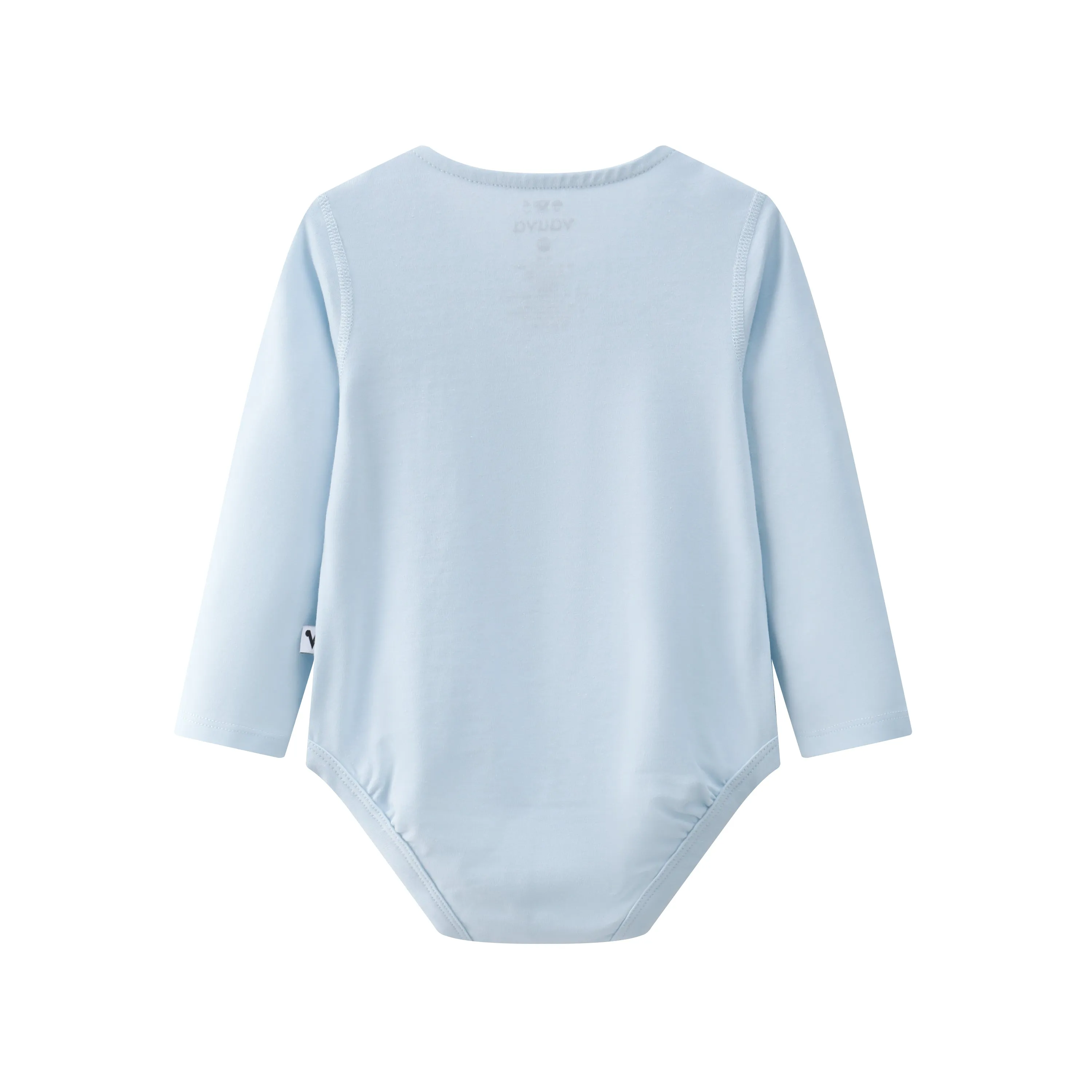 Vauva BBNS - Organic Cotton Crocodile Print Square Neck Long-Sleeved Bodysuits (2-pack)