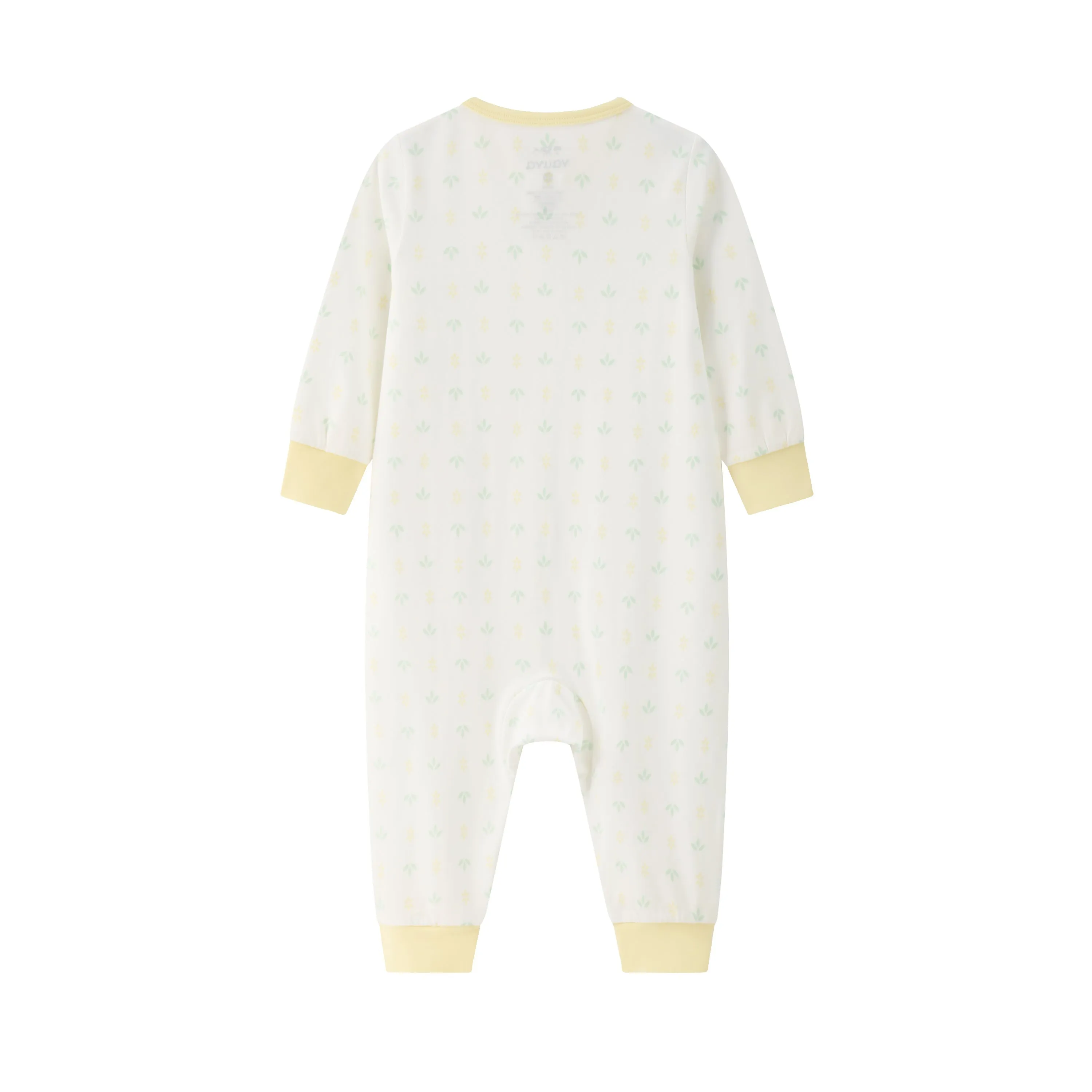 Vauva BBNS - Organic Cotton Light Yellow/White Bodysuits (2-pack)
