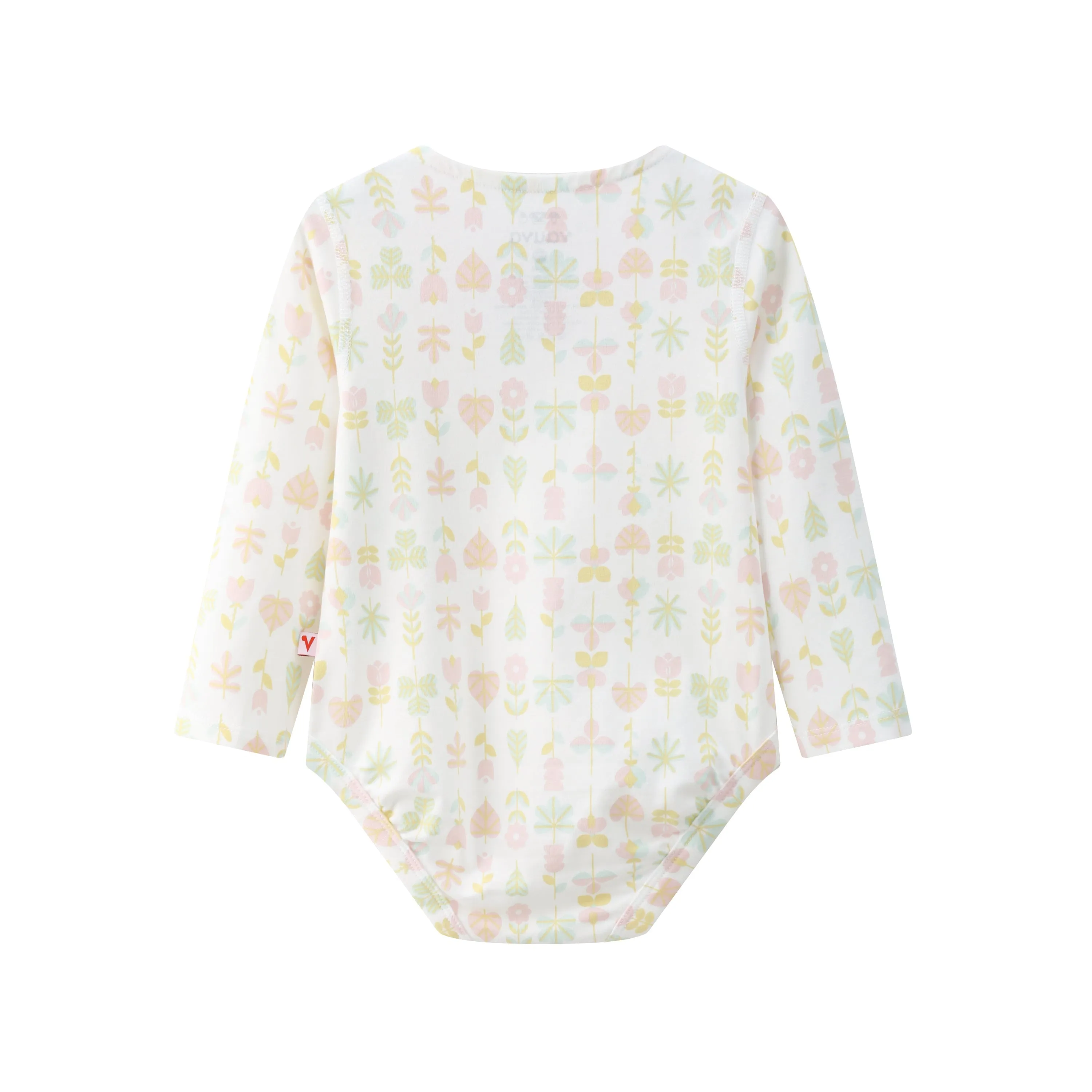 Vauva BBNS - Organic Cotton Pink Long-sleeved Bodysuits (2-pack)