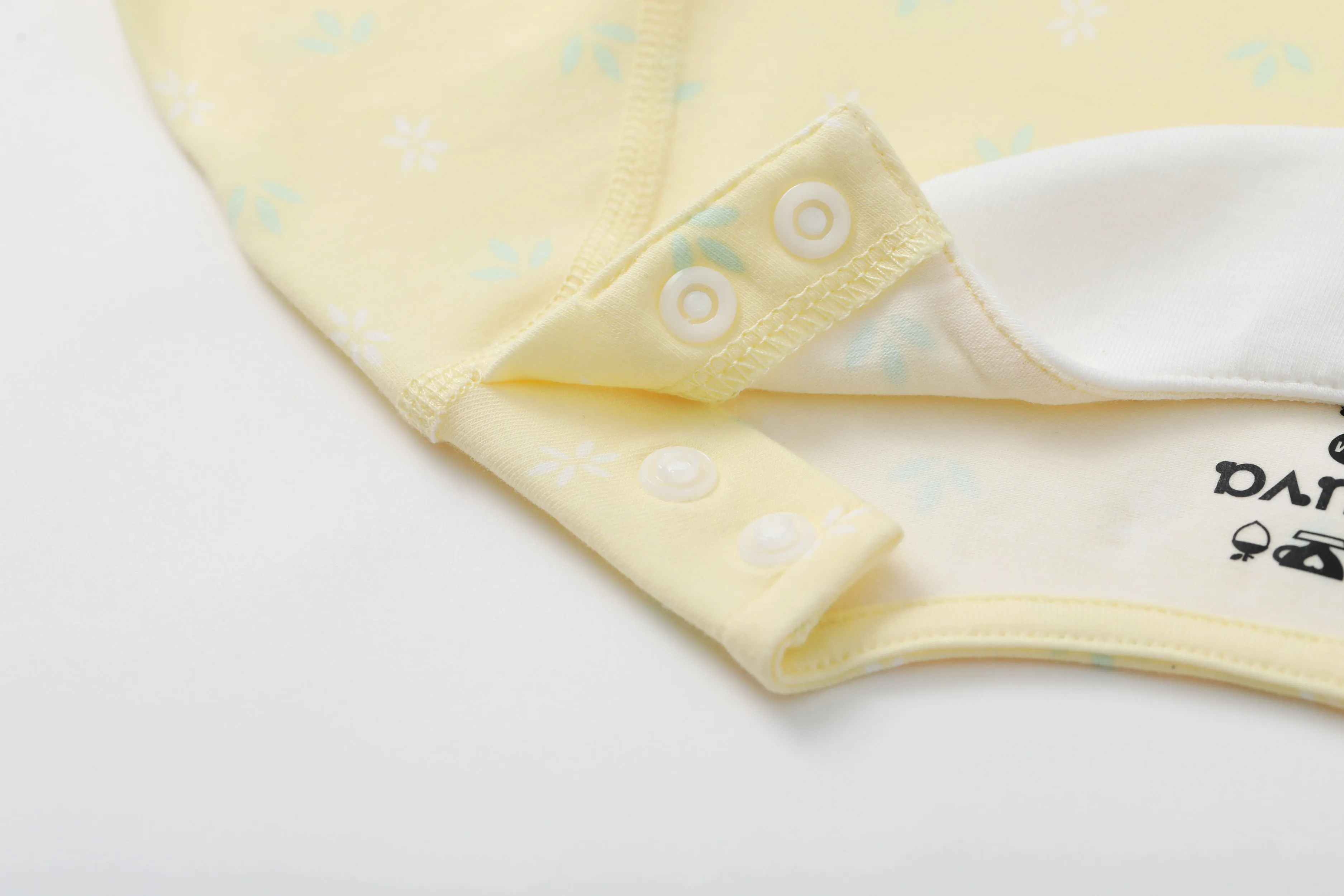 Vauva BBNS - Organic Cotton Square Collar Bodysuits (2-pack)
