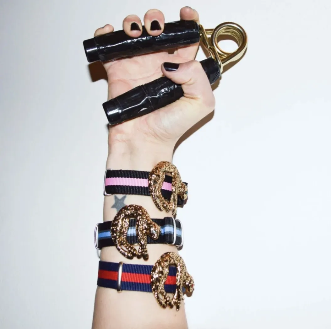 Watch Candy Bracelet - S Panthermotive B Black-Grey