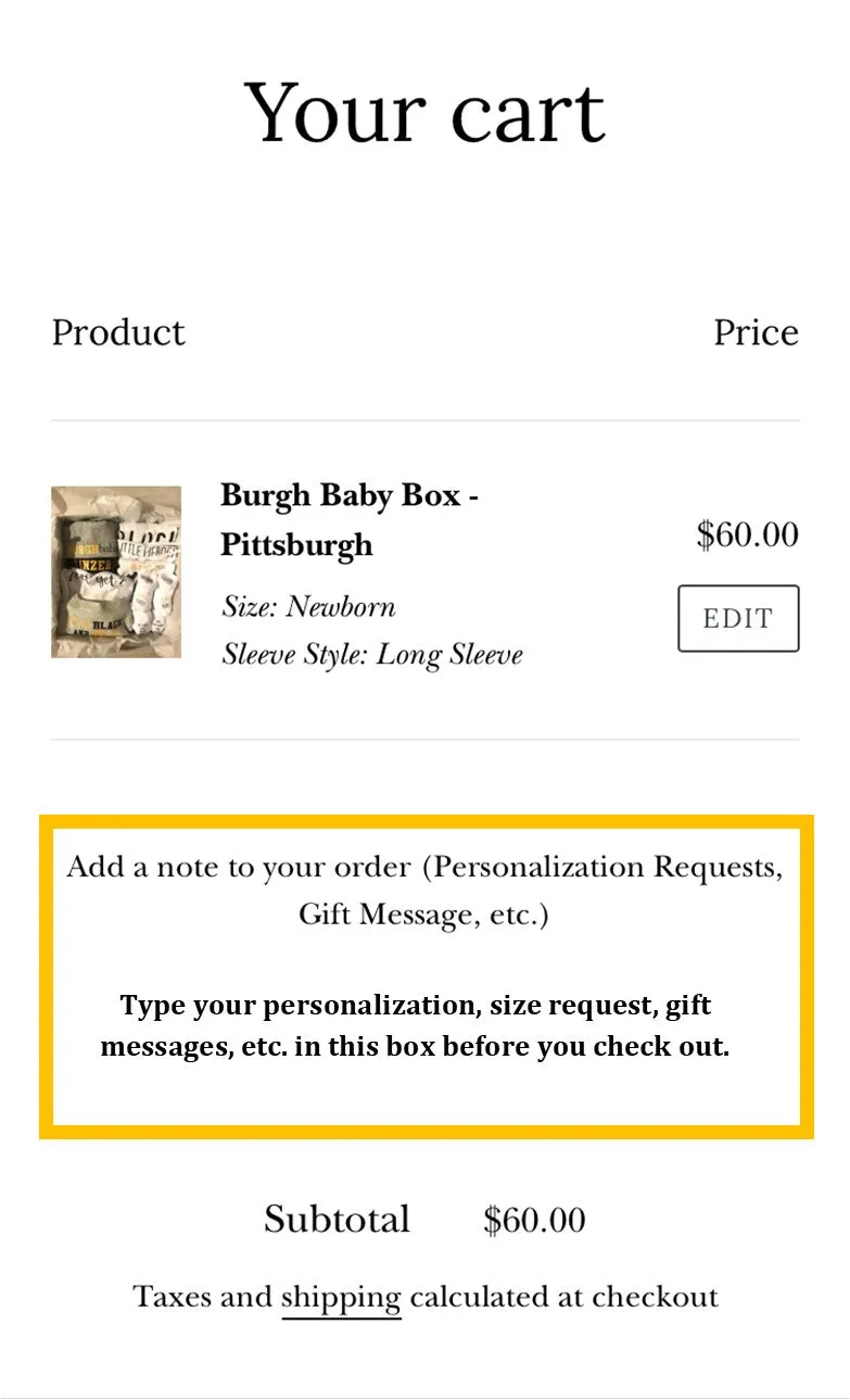 Welcome Baby Box Light Purple