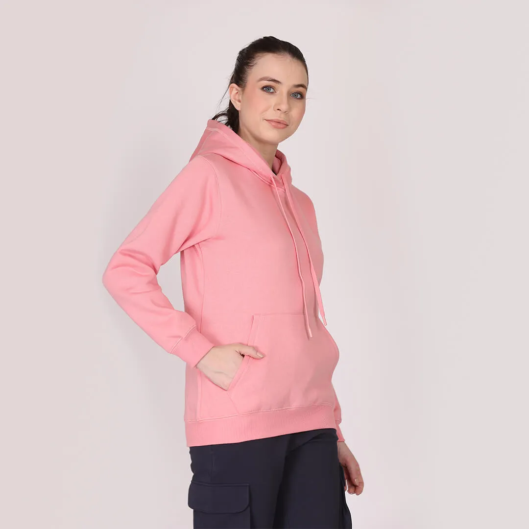 Women Basic Hoodie-Blossom