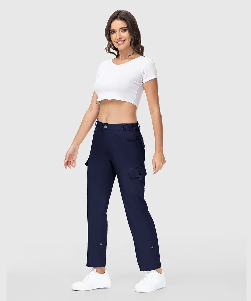 Women's Outdoor Leg Length Adjustable Straight Pants