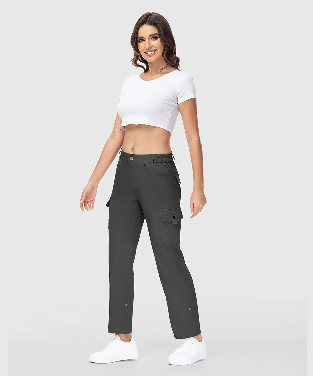 Women's Outdoor Leg Length Adjustable Straight Pants