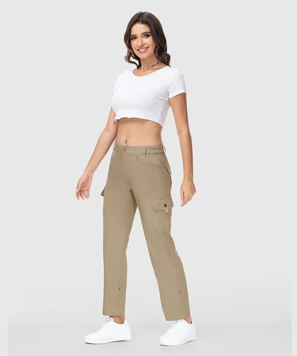 Women's Outdoor Leg Length Adjustable Straight Pants