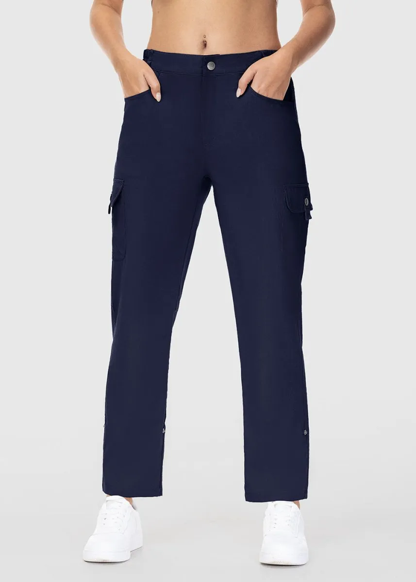 Women's Outdoor Leg Length Adjustable Straight Pants
