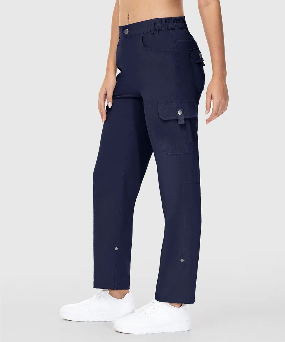 Women's Outdoor Leg Length Adjustable Straight Pants
