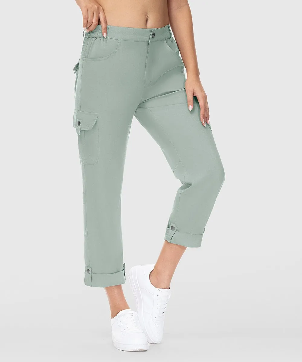 Women's Outdoor Leg Length Adjustable Straight Pants