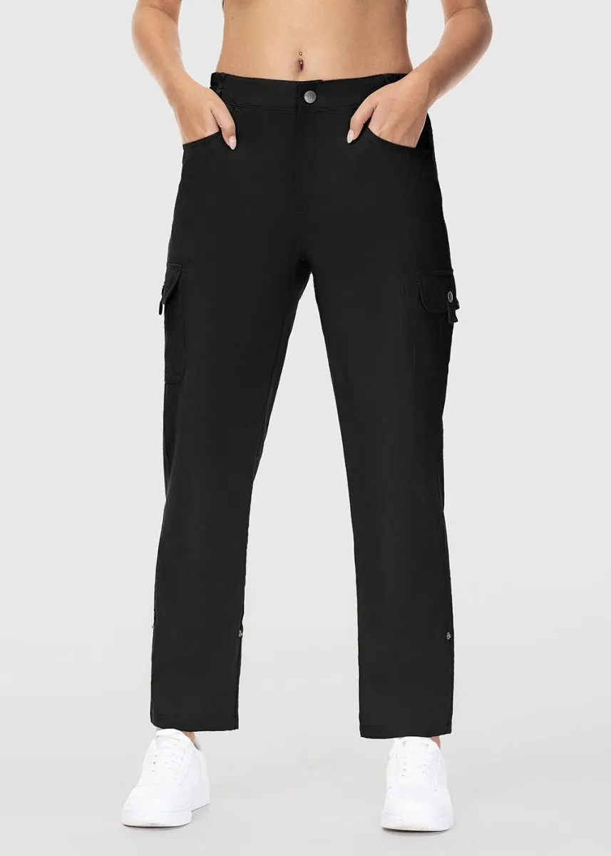 Women's Outdoor Leg Length Adjustable Straight Pants
