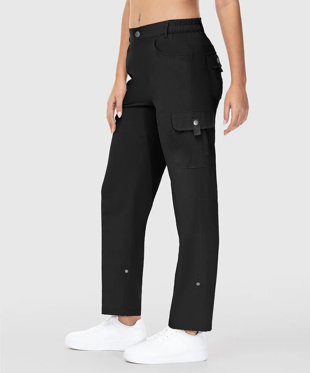 Women's Outdoor Leg Length Adjustable Straight Pants