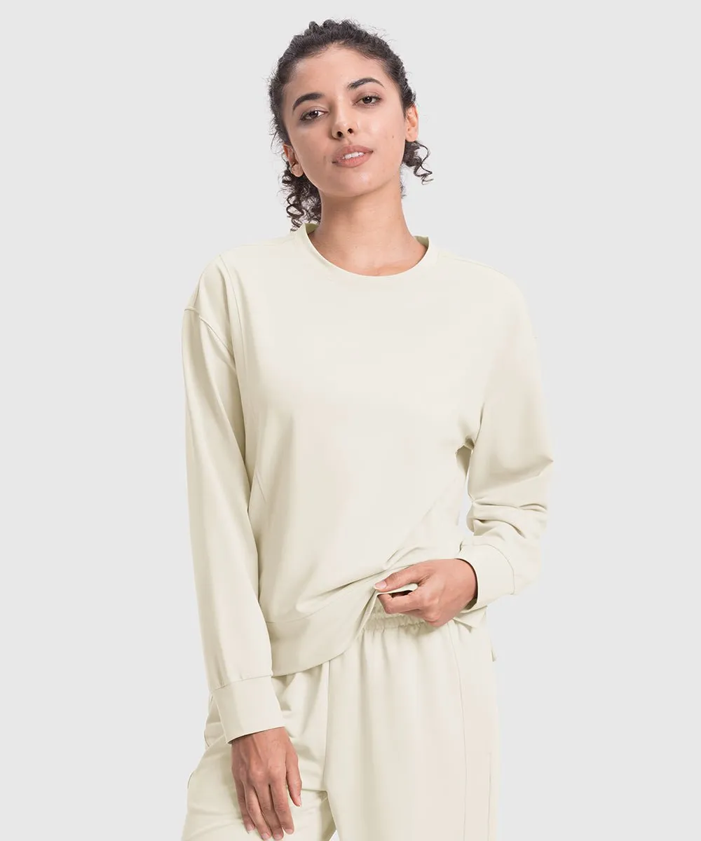 Women's Pullover and Wide Leg Pants Lounge Sets